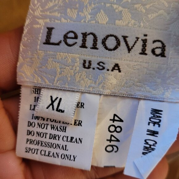 Lenovia Strapless Gold Ruched Gown size XL - Picture 7 of 9